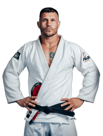 Instructor de Bekho Martial Arts con cinturón negro